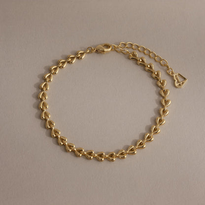 Heart Link Bracelet
